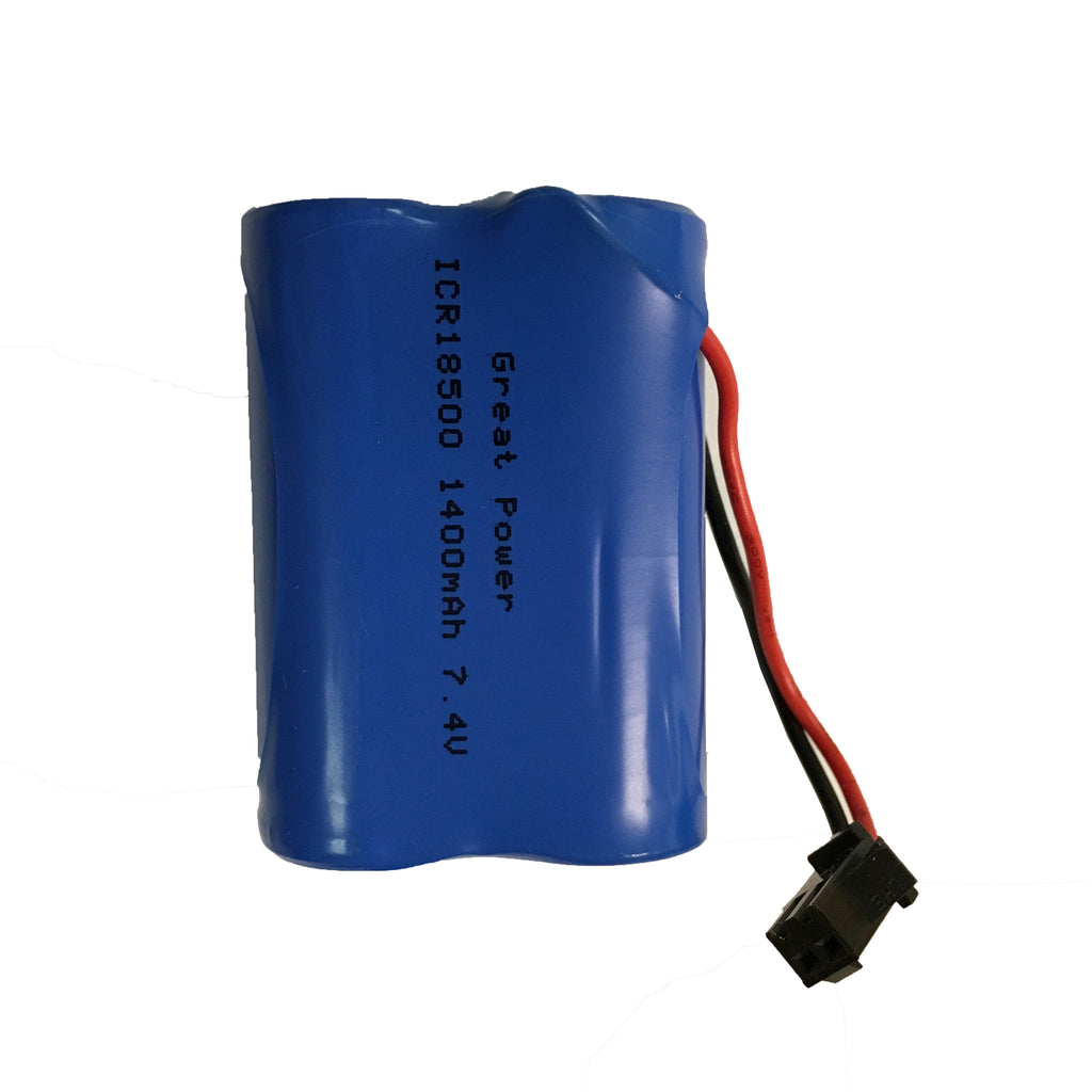 Li-Ion Rechargeable Battery 18500 7.4V 1400mAh for SmartCharge Bulbs